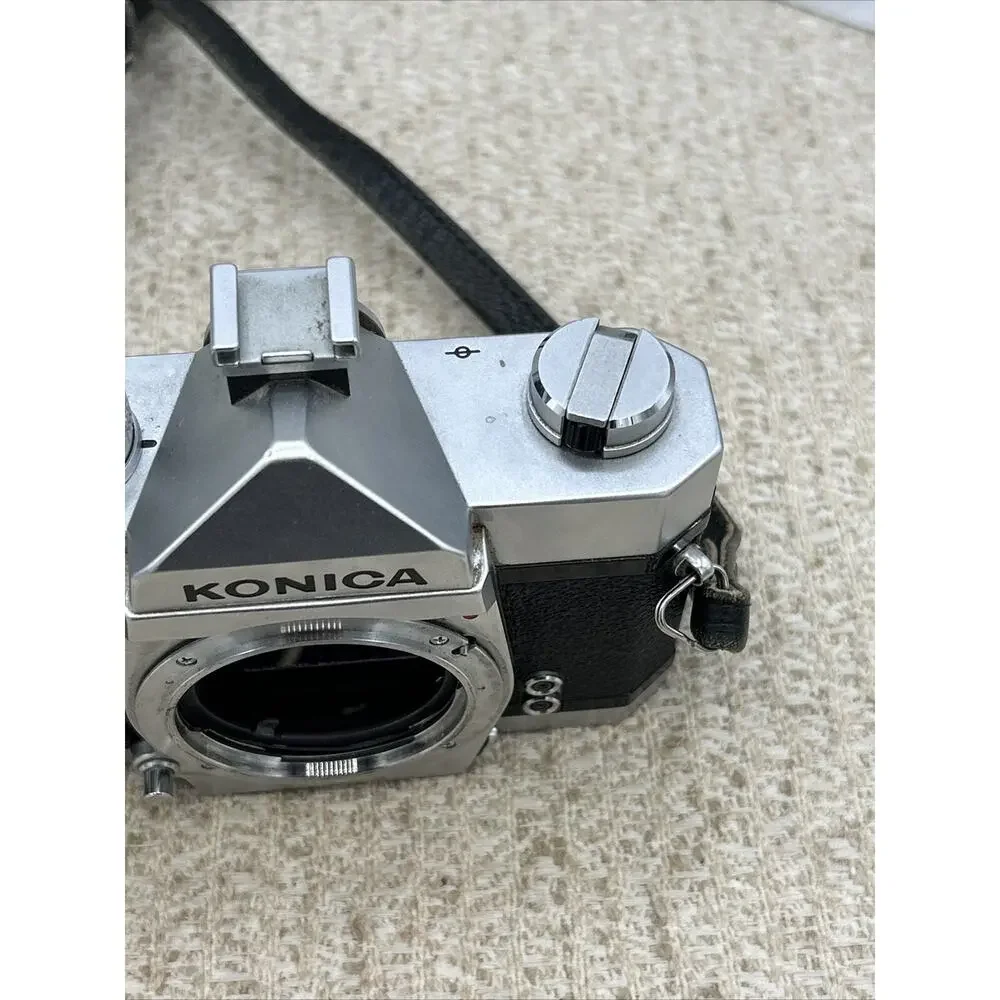 Konica Autoreflex T 35MM SLR FILM CAMERA Body - Untested